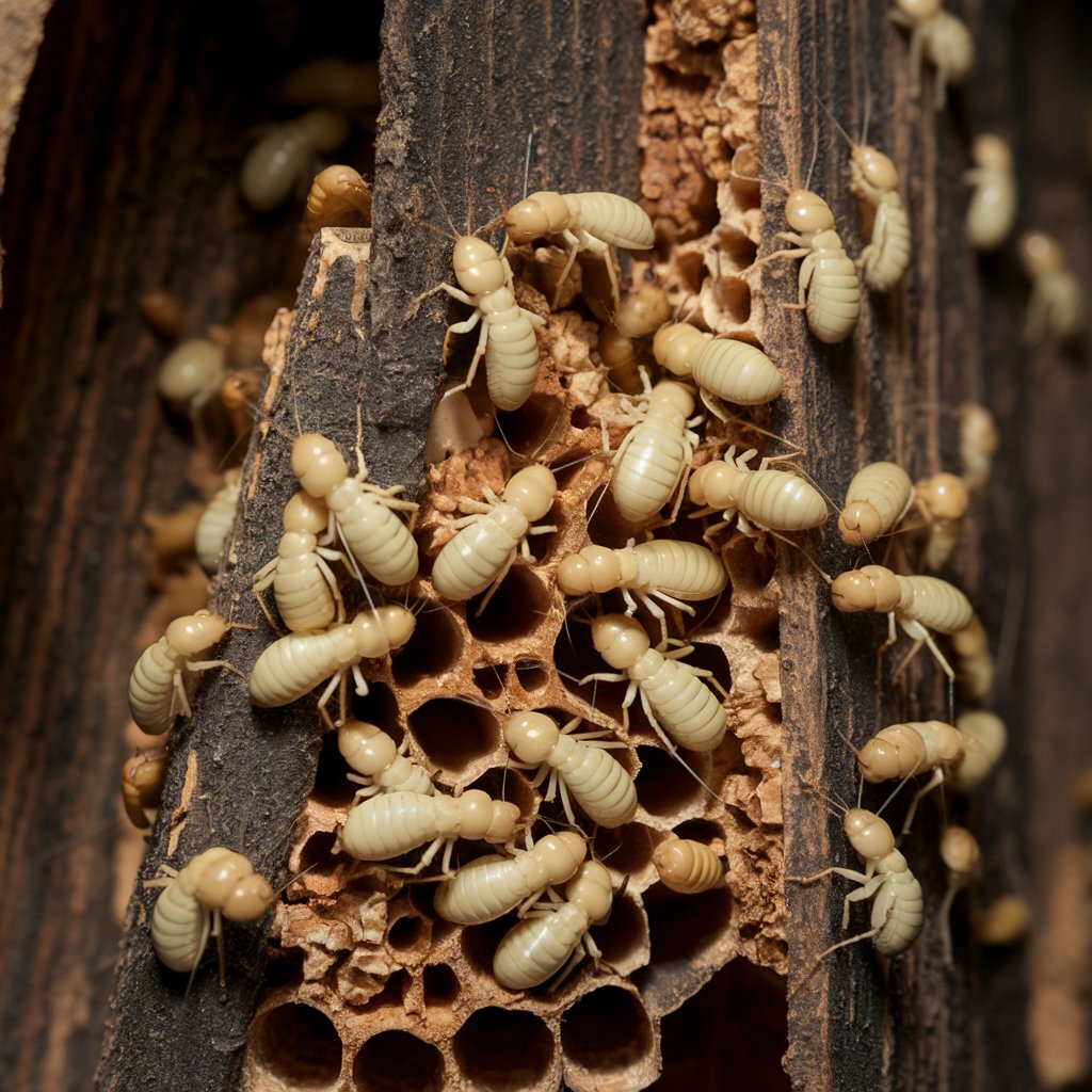 how to treat termites in house